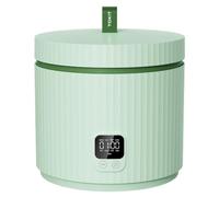 TOKIT Arrocera Mini 1.5L, Arrocera Eléctrica | Multifunción con Calentamiento, Revestimiento Antiadherente Cerámico, 350W para 1-3 Personas, 5 Programas, Verde