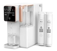 TOKIT T1 Sistema de Osmosis Inversa | Purificadora de Agua de Mesa con Pantalla Táctil y Monitor TDS | Filtración 9 Etapas de Alta Precisión | Relación de Pureza 3:1 | Certificado CE & EMC