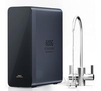 TOKIT UV Filtro De Agua De Ósmosis Inversa, RO Sistema De Filtración Mineral Bajo Fregadero, Calentador De Agua Instantáneo De 600 GPD, NSF/ANSI 58, 2:1 de Pureza al Drenaje, TDS (U2 Pro)