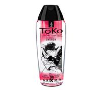 TOKO Shunga Lubricante, Aroma de Fresas con Champagne, Transparente - 165 ml