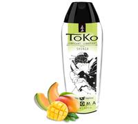 TOKO Shunga Lubricante, Aroma de Melón y Mango, Transparente - 165 ml
