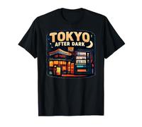Tokyo After Dark Vinyl Running Coffee Japonés Music Lover Camiseta