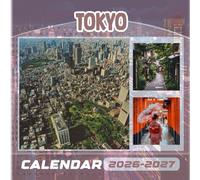 Tokyo Calendar 2026-2027: 18 Months of The Animal from Sep 2026 to Dec 2027,Square 8.5 x 8.5 Inches Gift For Organizing & Planning