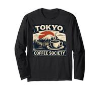 Tokyo Coffee Club Café Japonés Amante Café Retro Manga Larga
