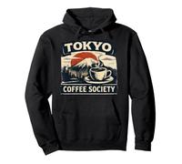 Tokyo Coffee Club Café Japonés Amante Café Retro Sudadera con Capucha