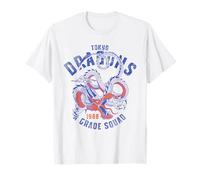 Tokyo Dragons Japonesa Mitología 1988 Retro Squad Art Camiseta