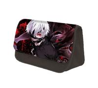 Tokyo Ghoul Estuche para lápices, estuche de anime, Kaneki Ken, estuche impreso en 3D, estuche grande, estuche para lápices, organizador de artículos de papelería para niños, niñas, estudiantes, Tipo