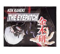 Tokyo Ghoul Ken Kaneki The Eyepatch Billetera/Cartera Plegable Bi-Fold para ID & Tarjetero, Negro