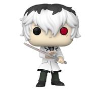 Tokyo Ghoul Pop Animation Vinile Figura Ken Kaneki In White Outfit 9 Cm Funko
