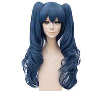 Tokyo Ghoul Saiko Yonebayashi Cosplay pelucas largo ondulado sintético peluca de disfraz de Perucas + peluca gorra