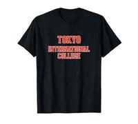 Tokyo International College Japón Estilo Universitario Camiseta