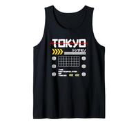 Tokyo - Japan Anime Aesthetic Kawaii Vaporwave Camiseta sin Mangas