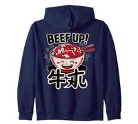 Tokyo Japón Beef Poke Bowl Fast Food Treat Friends Classic Sudadera con Capucha