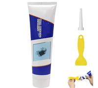Tokyo Mart Wall Repair Kit, Tokyo Mart Wall Repair, Kit de reparación de muros secos 2025 con raspador, parche de pared de secado rápido para agujeros, grietas y arañazos (1)