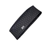 Tokyo Misfit - Diademas japonesas para hombres y mujeres, banda de sudor, entrenamiento, yoga, moda, correr, deportes, baloncesto, bandana (Asanoha-Negro)