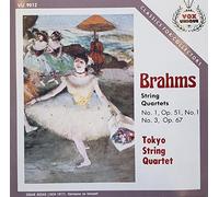 Tokyo Qt. - Brahms:String Quartets 1 & 3