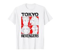 Tokyo Revengers Character Grid Anime Camiseta