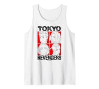Tokyo Revengers Character Grid Anime Camiseta sin Mangas