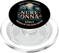 Tokyo Souvenir Beer Stout Japanese Obake Spirits Vintage PopSockets PopGrip para MagSafe