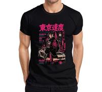 Tokyo Speed Shibuya Drift Anime Japan Y2K - Camiseta para hombre, Negro , 3XL