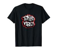 Tokyo Vibes Graffiti Font Camiseta