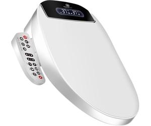 TokyoSeat - Marca Francesa : Asiento Inodoro Inteligente japones con chorro de agua caliente, Tapa WC Japonesa Calefactable, Baño japonés, Tapa de Vater japonés, Bidet electrico, Confort y Elegancia