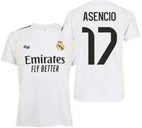 TokyRu Sports Real Madrid Camiseta Adulto 1a equipación 25-26 - Réplica Oficial ASENCIO - Talla S