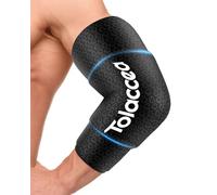 Tolaccea Pro Férula de Hielo Rodilla & Codo - Extra Gruesa, Compresas de Gel Frío Dual-Coldfocus, Alivio del Dolor con Frío Duradero, Terapia Frío-Calor Reutilizable(M-Pro)