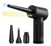 Tolaily - Desempolvador de aire sin aire portátil, multiuso sustituye a los bidones de aire comprimido, potente 51000 /min, desempolvador de aire para ordenador, ordenador portátil B