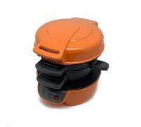 Tolaily Máquina de Hamburguesa Multifunción Naranja Máquina de Pan Máquina de Almuerzo Hogar Tostadora Crepes Eléctrico Enchufe UE