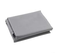 Toldo antipolvo para parque infantil al aire libre, 132 x 228 cm, diseño fuerte para uso durante todo el año en diversas condiciones climáticas (gris 210D)
