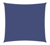 Toldo azul para jardín, patio y balcón, toldo cuadrado de 2,5 x 2,5 m, protección UV y bloqueo de viento con cuerda de polietileno incluida, tela Oxford duradera para piscina y terraza