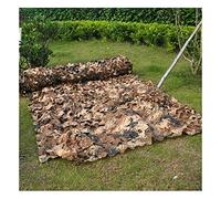 Toldo Camuflaje Exterior Sombra Vela Red De Camuflaje For Caza, 2m 3m 4m 5m 6m 7m 8m 9m 10m, Red De Sombra For Jardín, Red De Camuflaje Reforzada Militar, Anti-Ultravioleta (Color : Desert, Size : 4