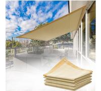 Toldo con ojales, 90 % resistente a los rayos UV, toldo de privacidad para jardín, piscina, camping, plantas, patio, pérgola, protección del patio trasero