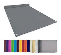 Toldo con protección Solar 2x3M Resistente a Desgarro Impermeable Toldo Rectangular Sombreo Garden Libre Kit de Fijación para Jardín Terraza Balcón Parque Exterior, Gris Claro, 22073