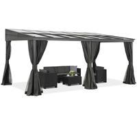 Toldo de aluminio 3 x 6 m Tarragona Premium Garden Point antracita