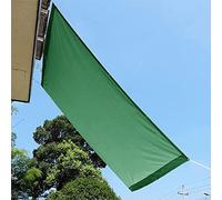 Toldo de jardín de 2 x 3,4 m, 95 % de bloqueo UV, resistente al agua, para patio, exterior, cuerda incluida, perfecto para fiestas y protección solar, color verde militar