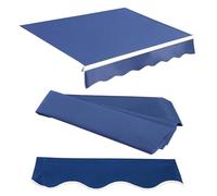 Toldo de jardín Lona de toldo, Waterproof Polyester Canopy Cover Outdoor Garden Patio Sun Shade Shelter Canvas for Balcony Yard Shop Cafe DEC(4x3.5m)