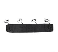 Toldo de patio al aire libre, cubierta protectora impermeable para toldos, tela Oxford 210DPU para protección contra el sol y la lluvia, para jardines, patios, terrazas (4 m)