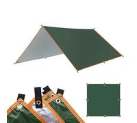 Toldo De ProteccióN Solar Toldo impermeable for tienda de campaña, toldo ultraligero for jardín, sombrilla for acampar al aire libre, refugio solar for playa con cuerda de viento for clavos, 5x3 metro