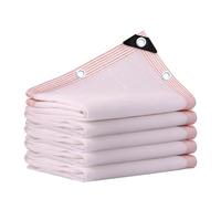 Toldo de protección UV con ojales, resistente al viento, para invernaderos y huertos, aislamiento térmico, 90 % de protección solar, tamaños: 5 x 5 pies a 20 x 25 pies