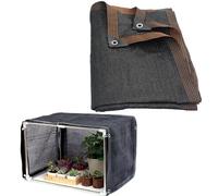 Toldo de protección UV para exteriores, 10 x 30 pies, rectangular, red de tela para patio, jardín, toldo, cubierta de parasol de 3 x 5 m y versátil