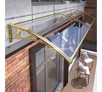 Toldo de puerta para exteriores, patio, balcón, refugio Ga Veranda, protección UV, protector de lluvia, silencioso, techo C, resistente a la intemperie