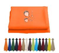 Toldo De Recambio De Sombrilla 6 /8 Costillas, Tela De Paraguas Recambio Sombrilla Impermeable, Cubierta De Repuesto Para Parasol De Patio, Protección UV, Piscina Jardín Terrazas Exterior(Orange,3M/6R