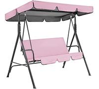 Toldo de repuesto impermeable para columpio Hollywood de 2/3 plazas, juego de funda duradera para columpio para patio, jardín y patio trasero, solución ideal para dar sombra al aire libre