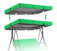 Toldo de repuesto para columpio de 3 asientos, impermeable, resistente a los rayos UV, cubierta de toldo para patio al aire libre, para silla mecedora y juego de columpio, fácil de instalar