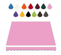 Toldo de repuesto para exteriores, impermeable, para balcón, color rosa, 16 x 10 pies, tela de toldo de protección UV Telo Per Tenda Da Sole