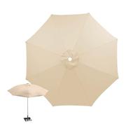 Toldo De Repuesto Para Paraguas - Tela De Poliéster Impermeable A Los Rayos UV | Toldo Para Sombrilla De Patio, Reemplazo De Sombrila Para Exteriores, Se Adapta A Varios Marcos Para Sombrilla De Jard