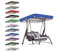 Toldo de Repuesto para Silla Columpio, protección UV, Prueba de Lluvia Polvo y toldo para Funda de Repuesto (8,195 * 125 * 15 CM)