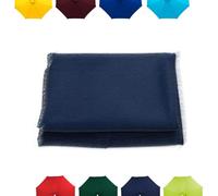 Toldo de repuesto para sombrilla con 8 varillas, cubierta impermeable y resistente a los rayos UV para paraguas offset, color azul marino, se adapta a modelos de 6/2.8 m a 9.2 pies, solución ideal